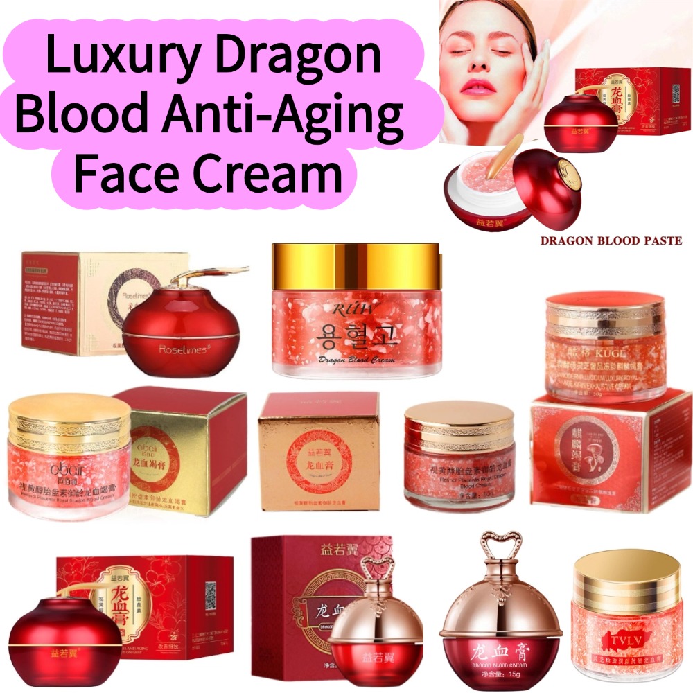 Luxury Skincare Distributors - Crema Viso Lusso Anti-Età al Sangue