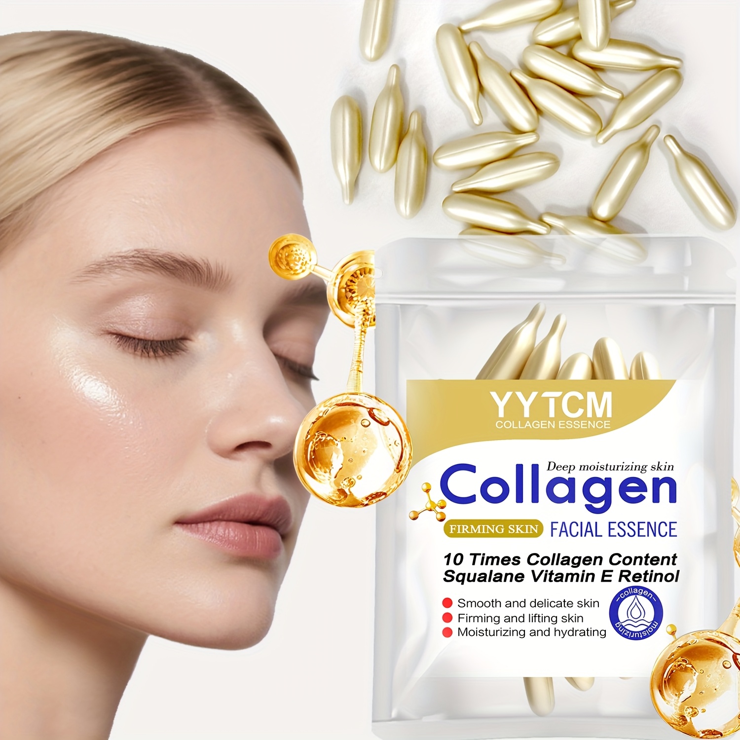 The Ordinary Serum Hyaluronic Acid - Siero in Capsule Rassodante al Collagene,