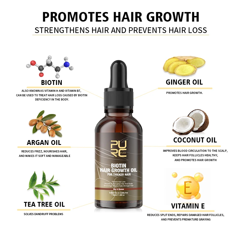 PURC biotina olio per capelli  - Epidermal Growth Factor recensione e prezzo