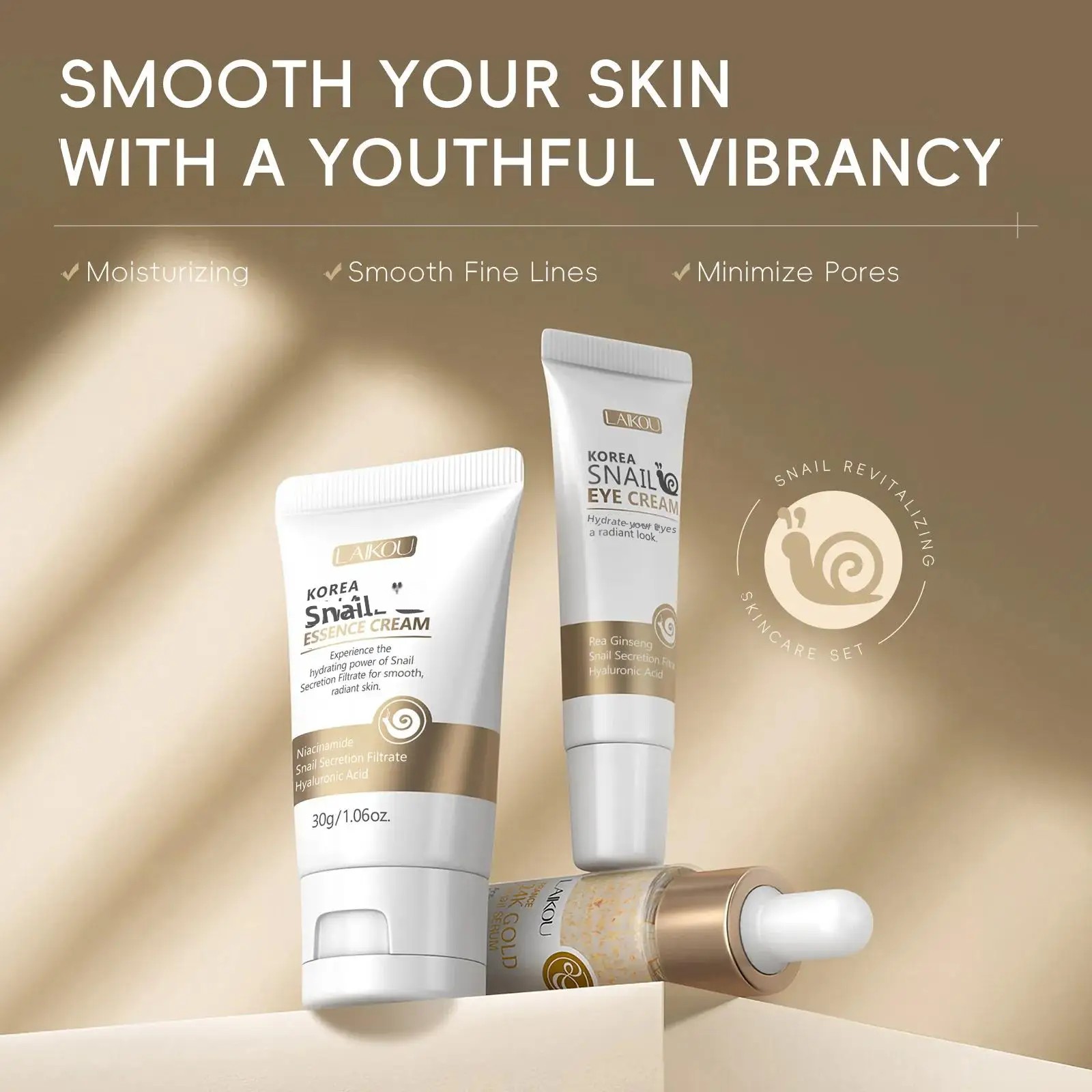 24K Oro Lumaca Siero Riparator - Luxury Skincare China recensione e prezzo
