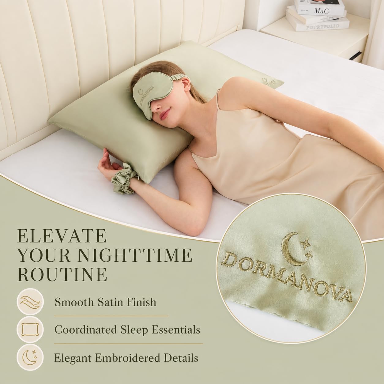 Set da Notte in Raso di Lusso  - Luxury Skincare Gift Box recensione e prezzo
